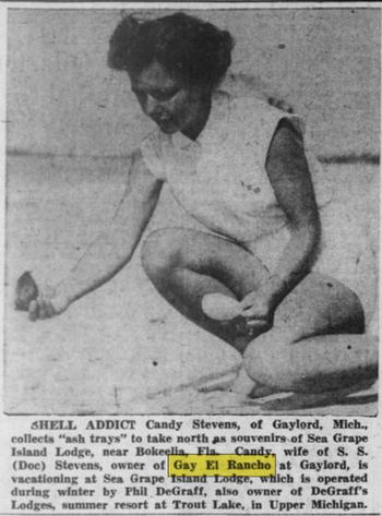 Sojourn Lakeside Resort (Gay El Rancho Ranch, El Rancho Stevens Ranch) - Feb 1952 Article (newer photo)